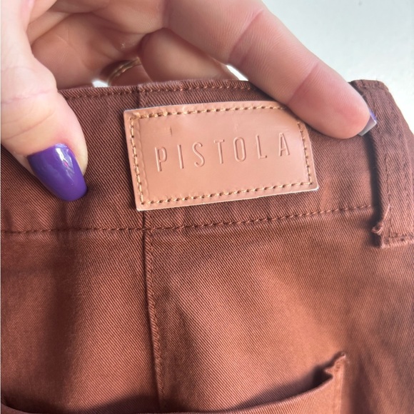 Pistola Nicole Wide Leg High Rise Spice‎ Pants size 28 workwear classic boho - Picture 7 of 12